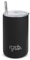Frank Green Reusable Iced Coffee Cup with Straw, 3-in-1 Insulated Drink Holder with Double Wall Vacuum, Ceramic Lined Tumbler with Straw and Lid - Midnight 15oz/425ml
