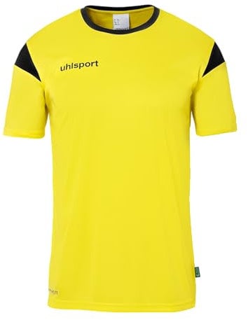 uhlsport Unisex Squad 27 Kurzarm Trikot, Limonengelb/Schwarz, XXL EU