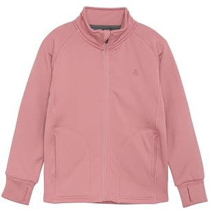 Color Kids COFleece Kinder Unisex Jacke Fleecejacke Übergangsjacke mit Reißverschluss Regular fit, Farbe:Foxglove (5005), Größe:116