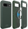 TUDIA MergeGrip Designed for Google Pixel 8a Case (2024), [Magsafe Compatible] Military Grade Dual Layer Shockproof Slim Tough Heavy Duty Protective Phone Case Cover (Pine Green)