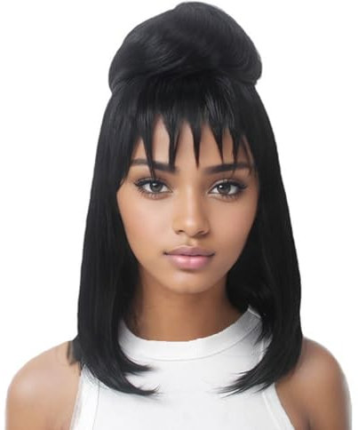 kejoyoucos Braut Kostüm Weiblich Lydia Braut Deetz Perücke Accessoires Damen Halloween Cosplay Outfit (Wig, S)