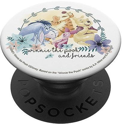Disney Winnie the Pooh Winnie And Friends Laughing PopSockets Klebender PopGrip