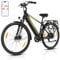 Vipdrive E Bike 28 Zoll, E-Bike Damen Herren, Electric Bike mit 48V 15Ah Batterie, 3 PAS & Tempomat Modus, 7-Gang mit LCD-Display, 250W Motor & 85NM, up to 100km(Navigator 1.1 Black)