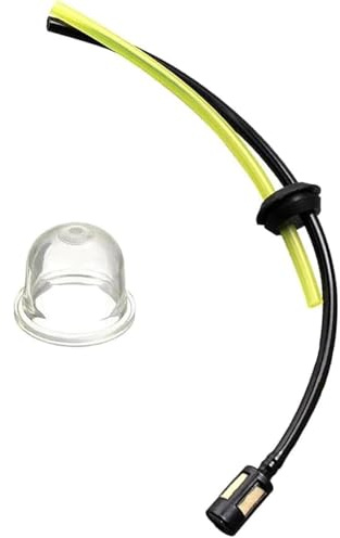 Strimmer Fuel Pipe Set, Universal Grass Trimmer Fuel Line, Fuel Tank Seal Grommet Fuel Filters Primer Bulb Pumps for Lawn Mowers, Hedge Trimmer, Machine Fitting