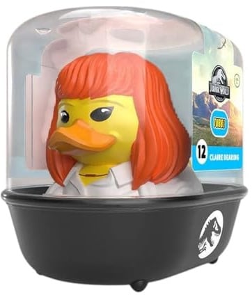 TUBBZ Erstausgabe: Jurassic Park - Claire Dearing als Cosplaying-Gummiente Vinylfigur