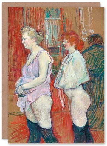 Artery8 Toulouse Lautrec Art Card The Medical Inspection
