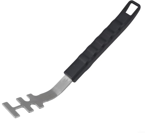Lève-grille de barbecue en acier inoxydable - Accessoires pour plaques de grill, grilles de barbecue et poêles à frire, résistant à la chaleur