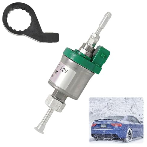 Diesel Heater Fuel Pump, Low Noise Diesel Oil Fuel Pump, Air Heater Electric Fuels Pumps for 12V/24V for Eberspacher Airtronic D2 D4 12V 24V/1KW-8KW Diesel Heaters