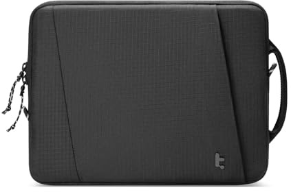 tomtoc 360° Funda Tablet para 13 Pulgadas iPad Air M4/M3/M2 2026, 13 Pulgadas iPad Pro M5/M4, 12,9 iPad Pro M2&M1, Funda con Compartimento para Accesorio, Compatible con Magic/Smart Keyboard Folio