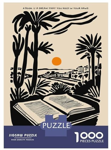Jigsaw Puzzles 1000 Pieces for Adults World Book Day Jigsaw for Adults Family Games A Work of Art Help The Brain Exercise 70x50cm/1000pcs