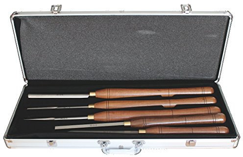 Leman - Coffret Assortiment 5 Outils de Tournage Acier