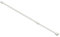 Gemini_mall® Curtain Rod - Spring Loaded Extendable Telescopic Net Voile Tension Curtain Rail Pole Rod Rods White 60-110cm