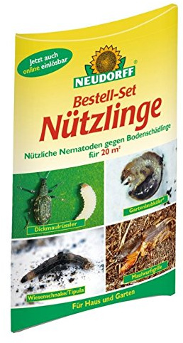 Ein Bestell Set mit Bestellgutschein wahlweise für einen der Nützlinge für 20 m² Bodenfläche