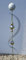 Skulptur Merkur Weiss Edelstahl 150 cm Beetstecker Gartenstecker