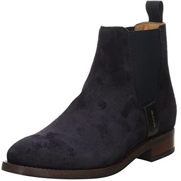 GANT FOOTWEAR Damen FAYY Chelsea-Stiefel, Marine, 40 EU