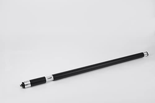 FLEXMO | 2 x Airline-Beam | Sperrbalken für Airlineschienen | 1500-2060 mm | Sperrschienen | Ladungssicherung | Schutzüberzug schwarz