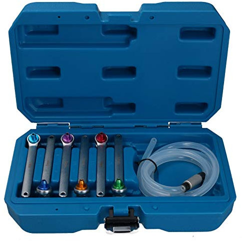 AB Tools Toolzone 7pc Brake Clutch Bleeder Wrench Spanner Set 12pt 7-8-9-10-11-12mm AU349