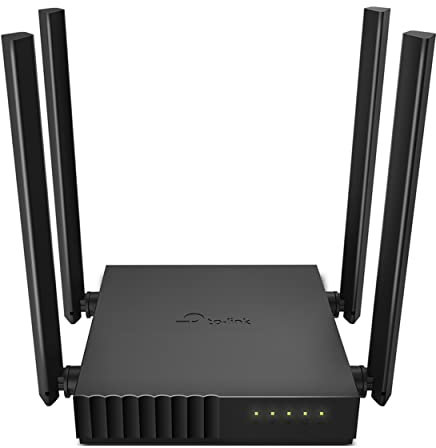TP-Link WiFi Router Archer C54 AC1200 Dual AP/Router, 4X LAN, 1x WAN/ 300Mbps 2.4/ 867Mbps 5GHz, direkt zur Buchse, Indoor, AP/Client/r