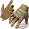 WTACTFUL Taktische Handschuhe Touch Screen Flexible Einsatzhandschuhe Tatical Gloves Herren Vollfinger für Outdoor Sport und Arbeit geeignet für Radfahren Wandern Radsporthandschuhe Tarnung L