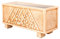 AnaParra Jardinera Hormigón aligerado Modelo Otoño 100x40x40cm. Resistente UV, heladas, Vientos. Sin Mantenimiento. Peso: 88Kg. Color: Teja