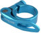 Azarxis Sattelklemme 28,6mm 31,8mm 34,9mm, Fahrrad Schnellspanner Sattelstützenklemme Sattelstütze für Fahrrad (01 Blau - Schnellspanner, 31,8mm)