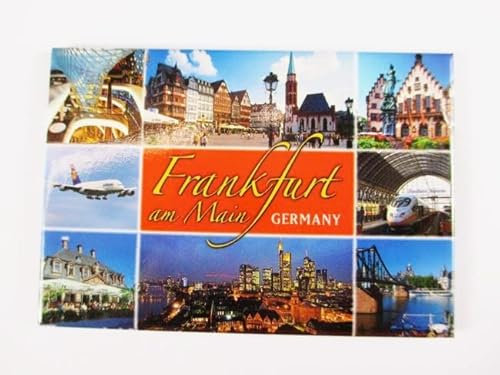 Frankfurt Römer Fridge Foto Magnet,Germany Deutschland,Reise Souvenir