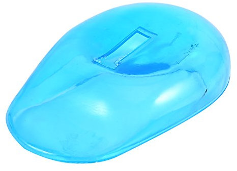 2 Pezzi Copriorecchie Docce, Cuffie Paraorecchie per Parrucchieri, Tappi Copriorecchie Blu Protezione per Tinture per Capelli, Tappi per le Orecchie in Silicone Paraorecchie per Capelli Colorati per P
