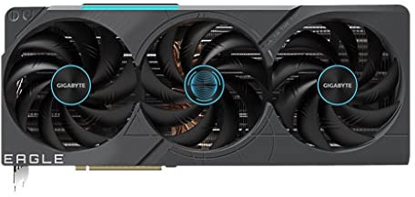GIGABYTE GeForce RTX 4080 EAGLE 16GB Graphics Card - 16GB DDR6X, PCI-E 4.0, Core 2505Mhz, RGB, DP 1.4, HDMI 2.1a, NVIDIA DLSS 3, Ada Lovelace Arch, GV-N4080EAGLE-16GD