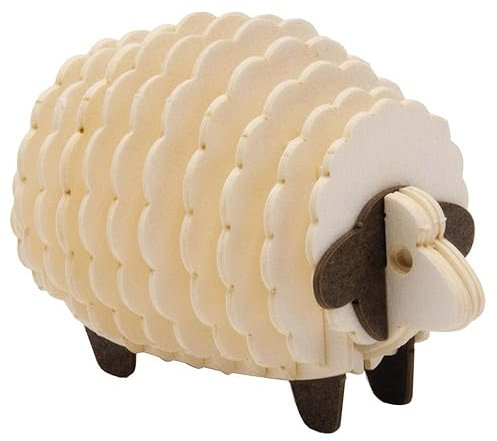 Fridolin 3D Papiermodell Schaf
