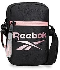 Reebok Beverly Bandolera Pequeña Negro 12x17x2,5 cms Poliéster