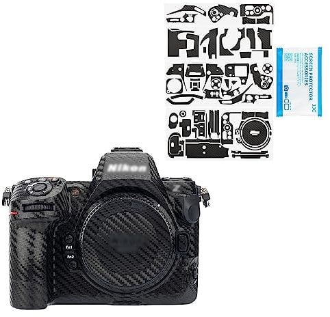 JJC Anti-scratch Protection Sticker Compatible with Nikon Z8 Mirrorless Camera, Non-slip Carbon Fiber Pattern Cover Camera Protective Film