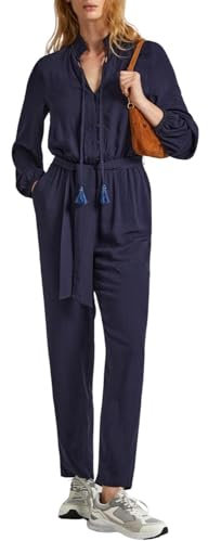 Pepe Jeans Casandra, Salopette Donna, Blu (Dulwich Blue),S