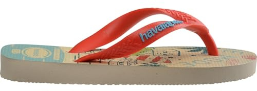Havaianas Kids Minecraft Boys FlipFlop Beige/Orange 10/11 UK Child