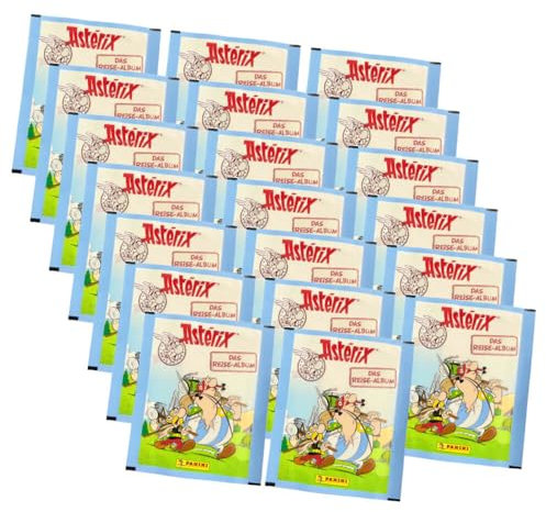 Panini Asterix Sticker - Reisealbum Sammelsticker (2023) - 20 Tüten