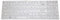 RTDPART Laptop Keyboard For Toshiba Satellite L70-A English US White With Frame New