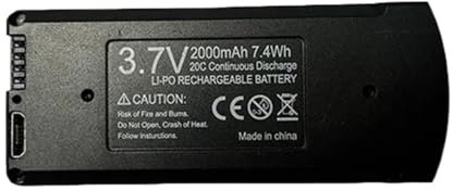 ZebRaz V168 GPS Battery 7.4V 3000mAh, Compatible For V168Pro Max Drone，NO GPS 3.7V 2000mAh Battery, Compatible For V168Pro RC Quadcopter Accessories Part(V168 NOGPS 3.7V 2000mAh 4pcs)
