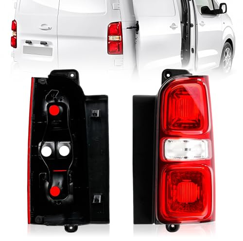 Convitex Rückleuchten Heckleuchte Rechts für TRAVELLER/EXPERT (V_), JUMPY (V_) SPACETOURER (V_)|DISPATCH, PROACE ab 2016, VIVARO C, ZAFIRA LIFE (K0) ab 2019 Ersatzteile 9808243080 E-Mark