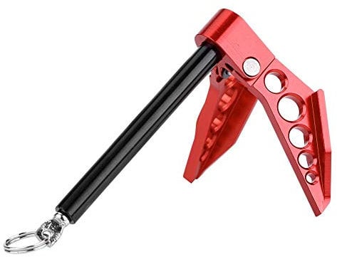 RC Anchor Winch, 1/10 RC Crawler Car Winch Anchor Foldable Earth Ground Tool Fit for Axial SCX10 D90 CC01 Accessory