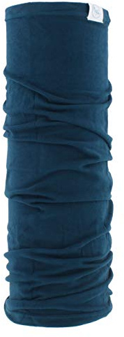 Max & Fred Multifunktionstuch Bamboo Dunkelblau - Elastisches, Atmungsaktives Schlauchtuch aus Bambus - Hypoallergen & mit Thermo-Effekt - Unisex für Erwachsene, Petrol