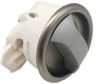 CHAOCHAO ZHANGERDIAN Fit For Motorhome Safety Door Lock Caravan Wardrobe Lock Toilet Bathroom Handle Pull Knot Rotating Lock (Color : Button Lock)