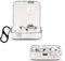 Sounce Earbud Case for Nothing Ear Case - Clear Silicone Earbud Case Cover for Nothing Ear 1, Protective Case Compatible with Nothing Ear 1, Dustproof Shockproof Earbuds Case for Nothing Ear 1