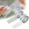 JJWNMLL Screen Repair Tape Kit,2x80'' Window Repair Tape Mosquito Net Repair Tape Waterproof Fiberglass Strong Adhesion for Door and Window Screen Repair Anti-Mosquito (2m, White+Grey)
