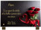 PHENIX | Plaque Funéraire Cœur, Plaque Funéraire Rose Personnalisable en Pierre (18x12 cm) - Plaque mortuaire personnalisée - Texte 100% Personnalisable - Résistante aux Intempéries - Roses & Cœur