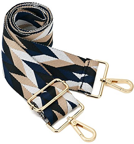Wide Shoulder Strap Adjustable Replacement Belt Crossbody Canvas Bag Handbag((5CM) Prismatic2)