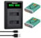Hisewen 2Pack NB-13L Battery and Charger for Canon PowerShot G7 X Mark II, G7 X Mark III, G7 X, G1 X Mark III, G5 X, G9 X, G9 X Mark II, SX620 HS, SX720 HS, SX730 HS, SX740 HS