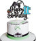 SYKYCTCY 1 Pack Video Game Happy 11th Birthday Cake Topper Glitter Video Game Cake Pick Game On Controllers Eleventh Cheers to 11 Years Cake Decoration for Happy 11th Birthday Party Supplies Black