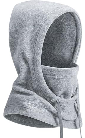 AYPOW Sturmhauben Winter, Thermo Winddichte Fleece Balaclava Gesichtsmaske, Warme Skimaske Weicht Verstellbare Kapuze Hut Sturmhaube Motorrad Fahrrad für Herren Damen Outdoor Wintersport