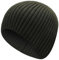 ZLYC Herren Winter Strickmützen Mode Warm Slouch Beanie Mütze(Einfarbig Armeegrün),Einheitsgröße