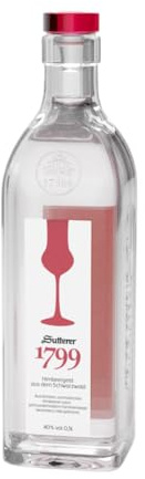 Sutterer 1799 Himbeergeist aus dem Schwarzwald | 40% vol. | 0,5l