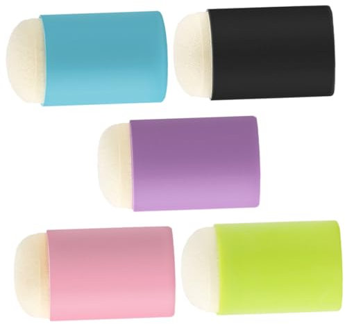 SEWACC 5pcs Finger Sponge Makeup Paint Sponges Boys and Girls Painting Tool for Face Art Supplies